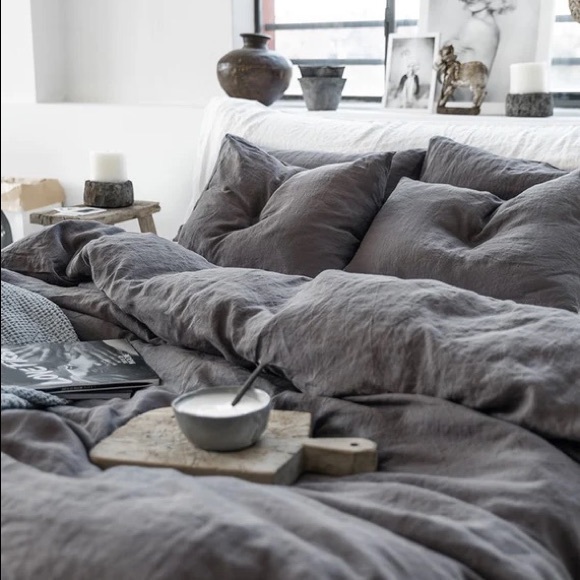Turkish Linen Queen Duvet - Picture 1 of 6